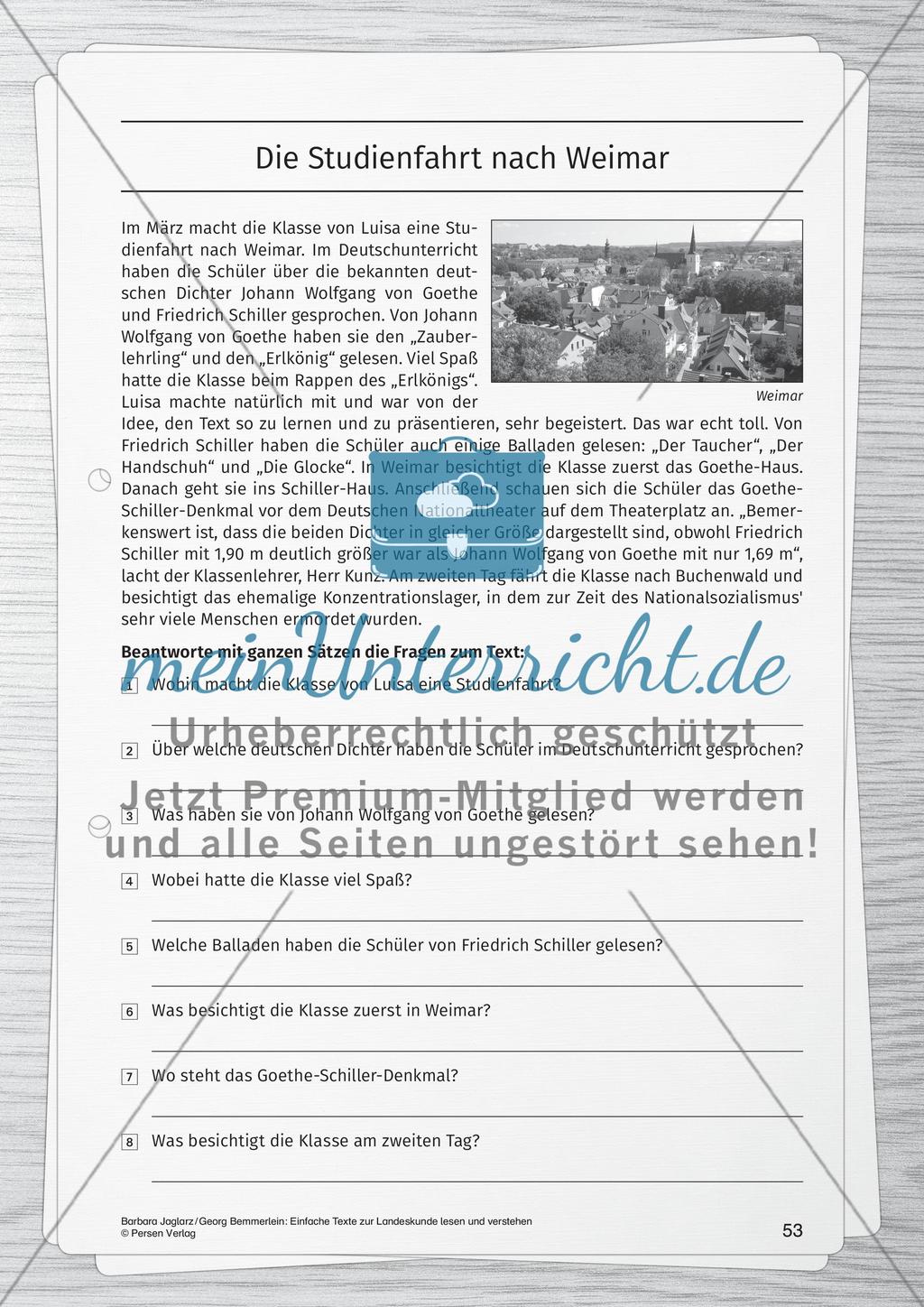 Die Studienfahrt nach Weimar Preview 1