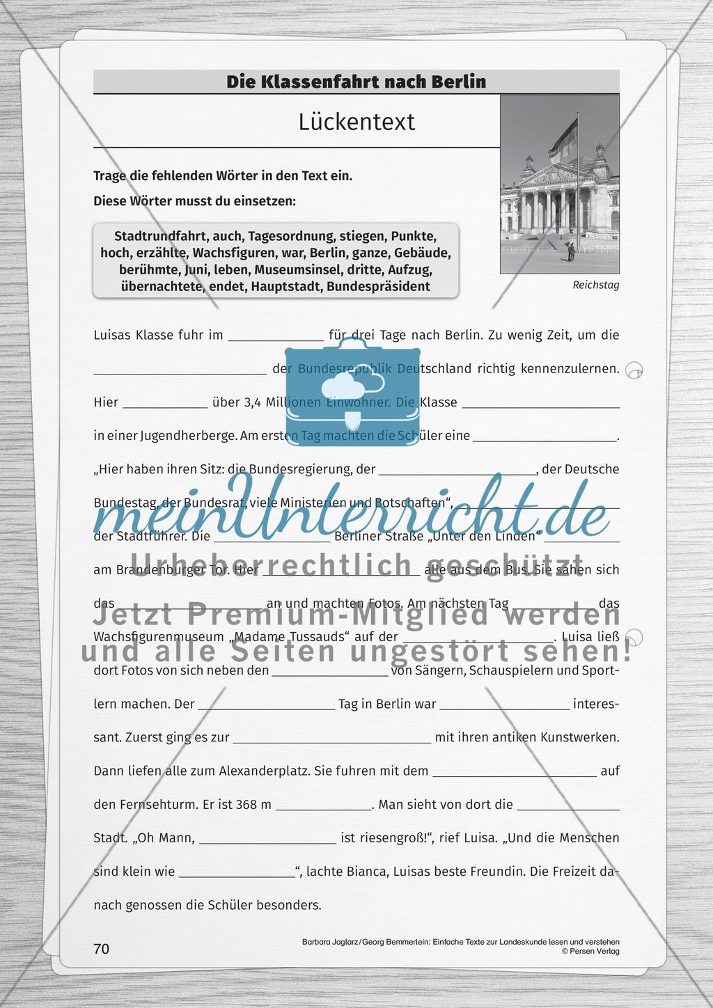 Die Klassenfahrt nach Berlin Preview 2
