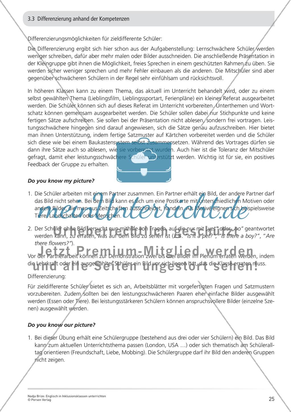 Methodik im inklusiven Fachunterricht – Teil 2 Preview 4