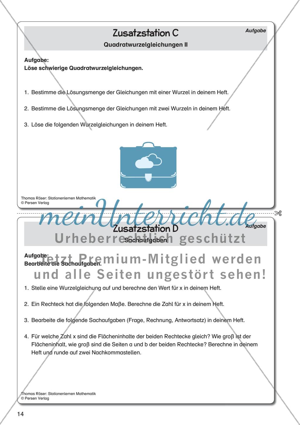 Quadratwurzeln und reelle Zahlen Preview 6