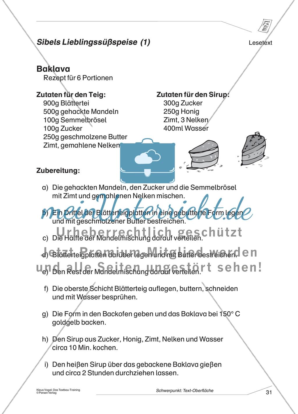 Sibels Lieblingssüßspeise: Baklava Preview 1