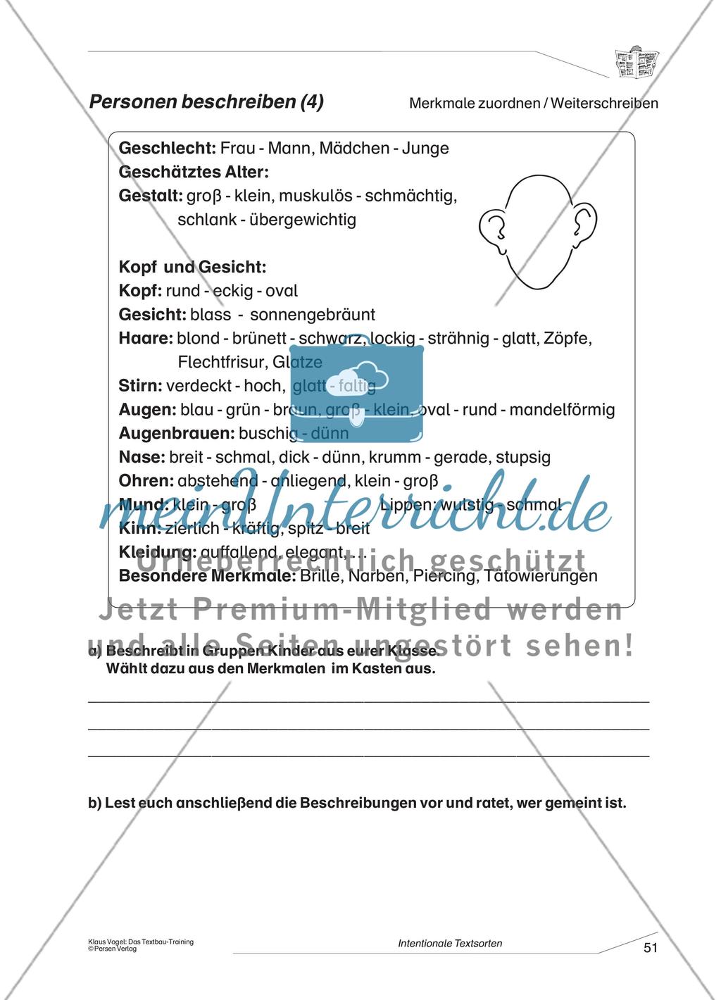 Beschreibung einer Person Preview 4