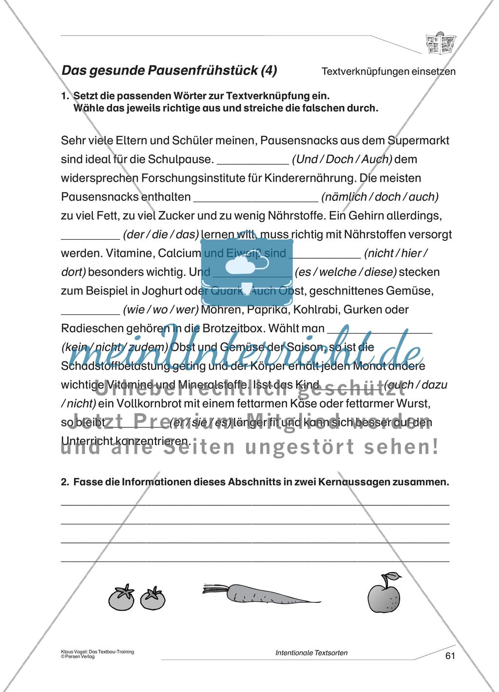 Fachtext zum gesunden Pausenfrühstück Preview 4