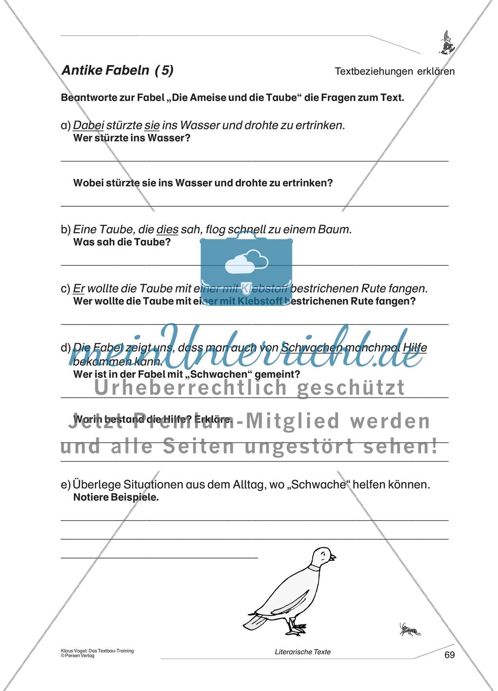 Antike Fabel: Die Schildkröte und der Hase Preview 5
