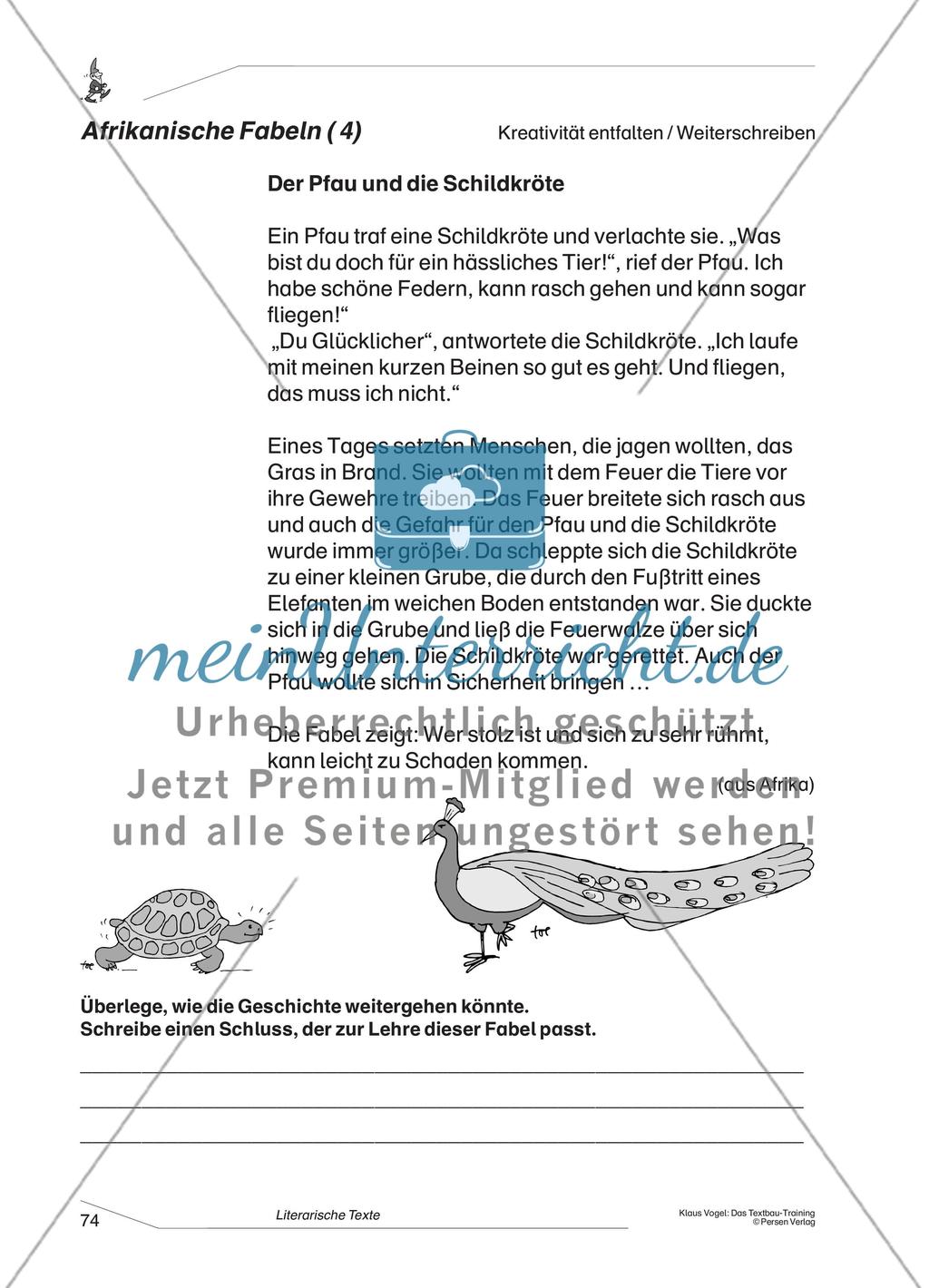 Afrikanische Fabel: Der stolze Schmetterling Preview 4