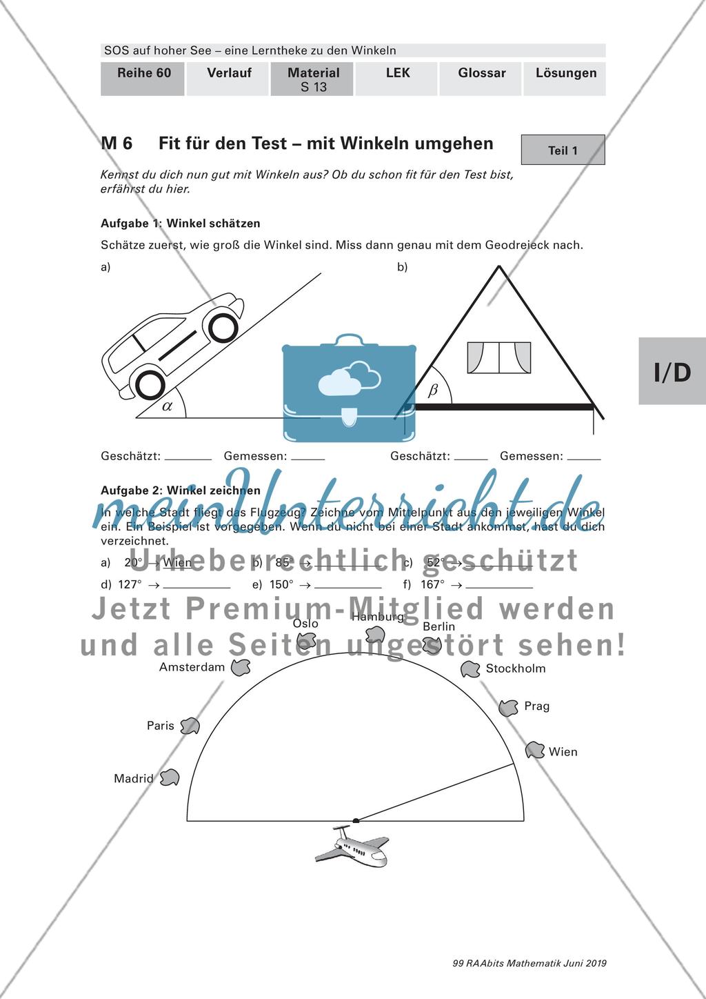 SOS auf hoher See: Untersuchen von Winkeln Preview 17