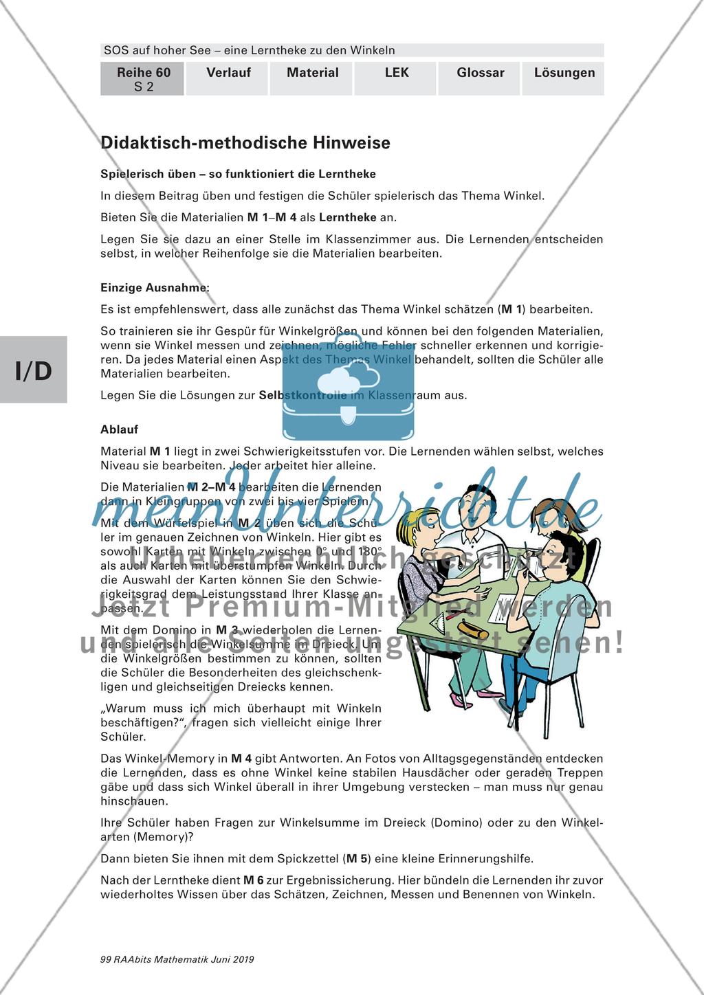 SOS auf hoher See: Untersuchen von Winkeln Preview 2