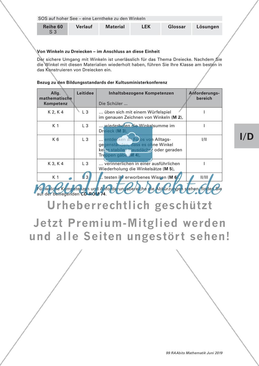 SOS auf hoher See: Untersuchen von Winkeln Preview 3