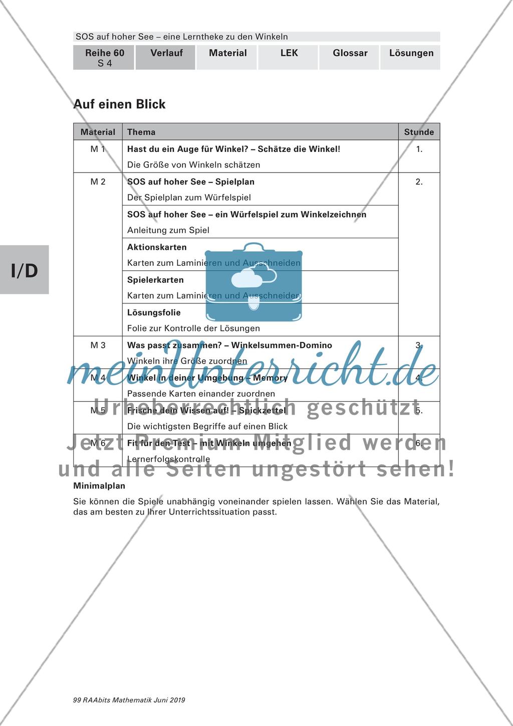 SOS auf hoher See: Untersuchen von Winkeln Preview 4