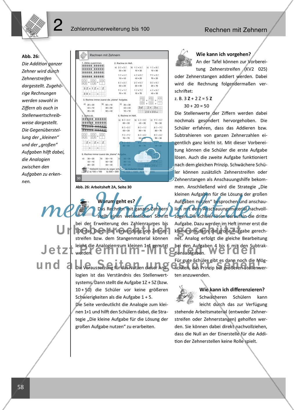 Kapitel 2: Zahlenraumerweiterung bis 100 Preview 22