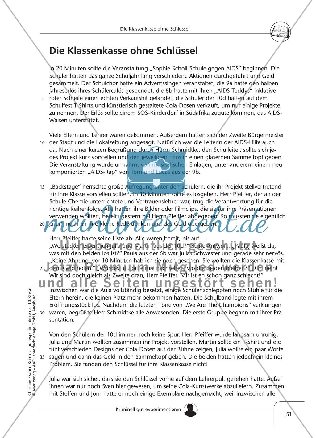 Die Klassenkasse ohne Schlüssel Preview 3