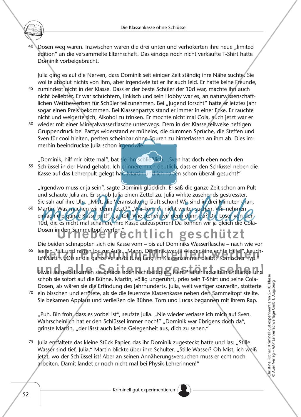 Die Klassenkasse ohne Schlüssel Preview 4