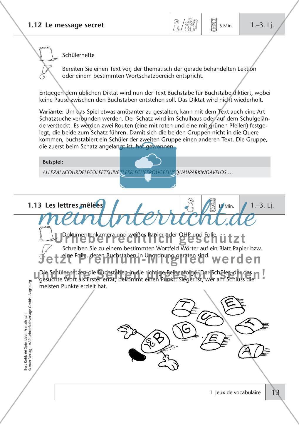Jeux de vocabulaire Preview 7