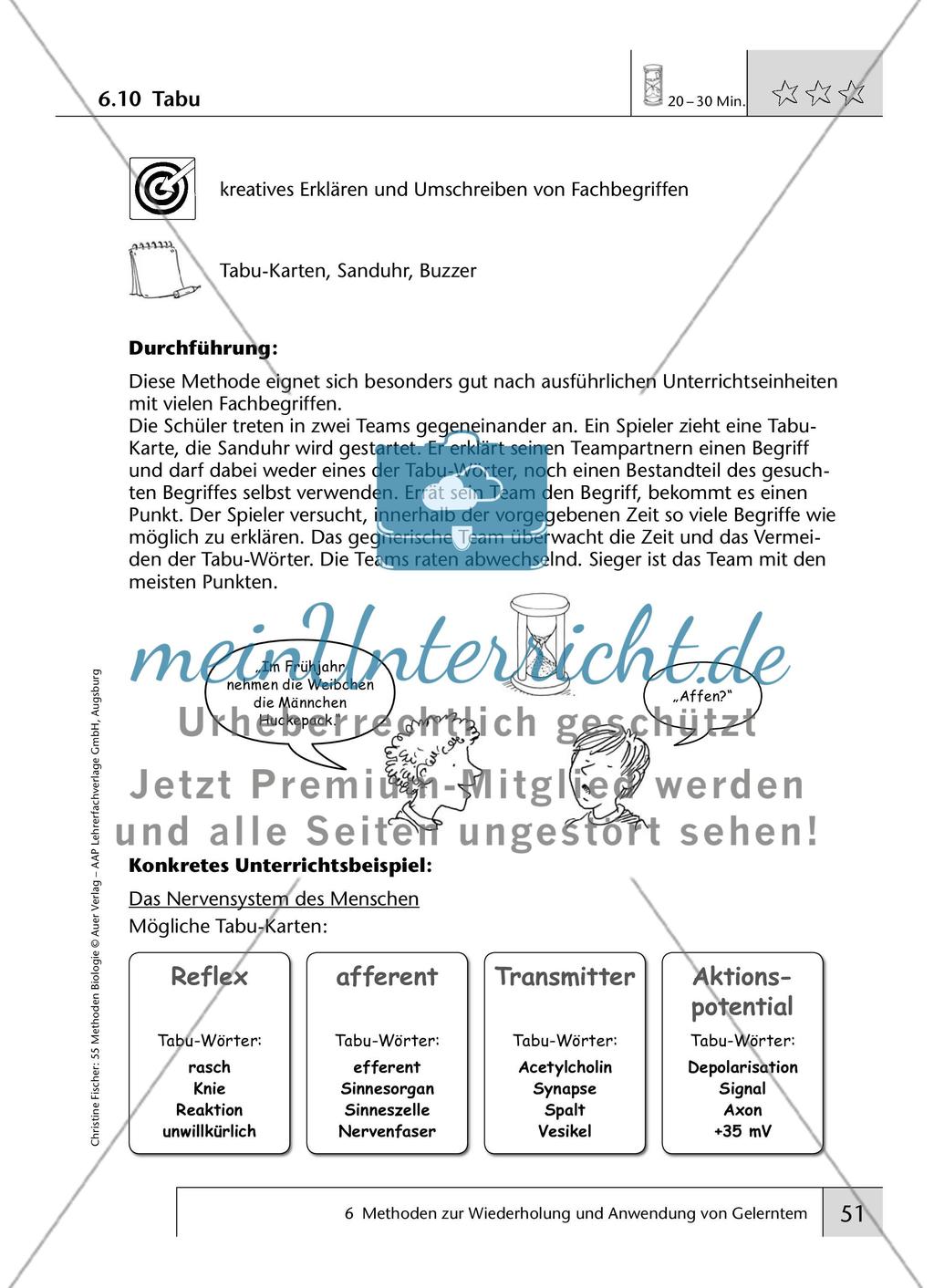 Methoden zur Wiederholung und Anwendung von Gelerntem Preview 10