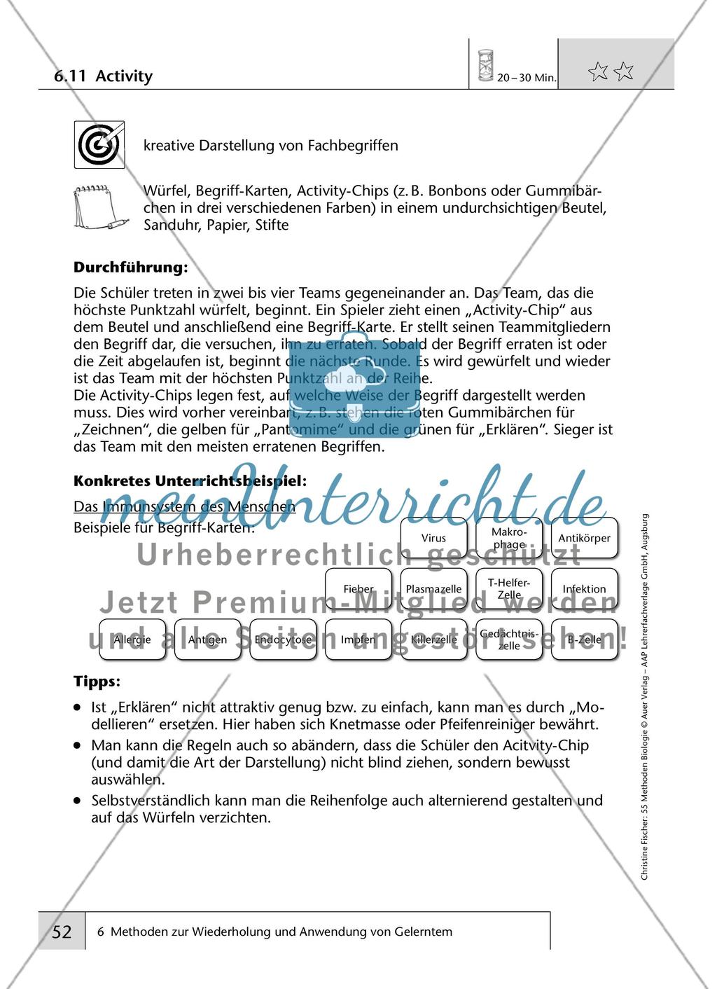 Methoden zur Wiederholung und Anwendung von Gelerntem Preview 11