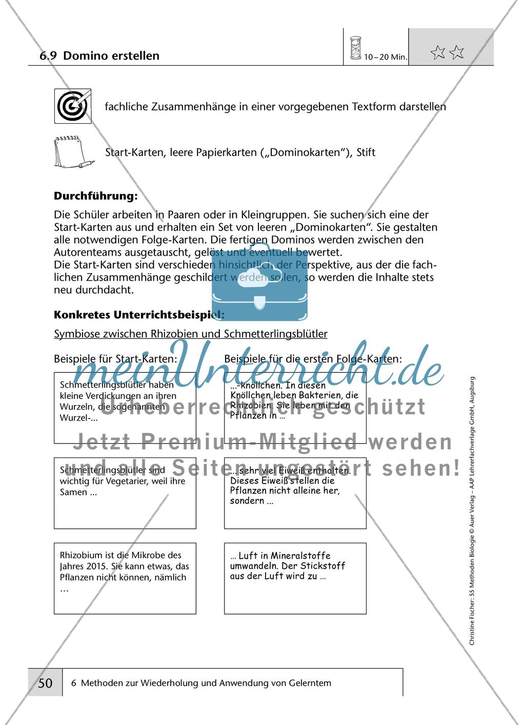 Methoden zur Wiederholung und Anwendung von Gelerntem Preview 9