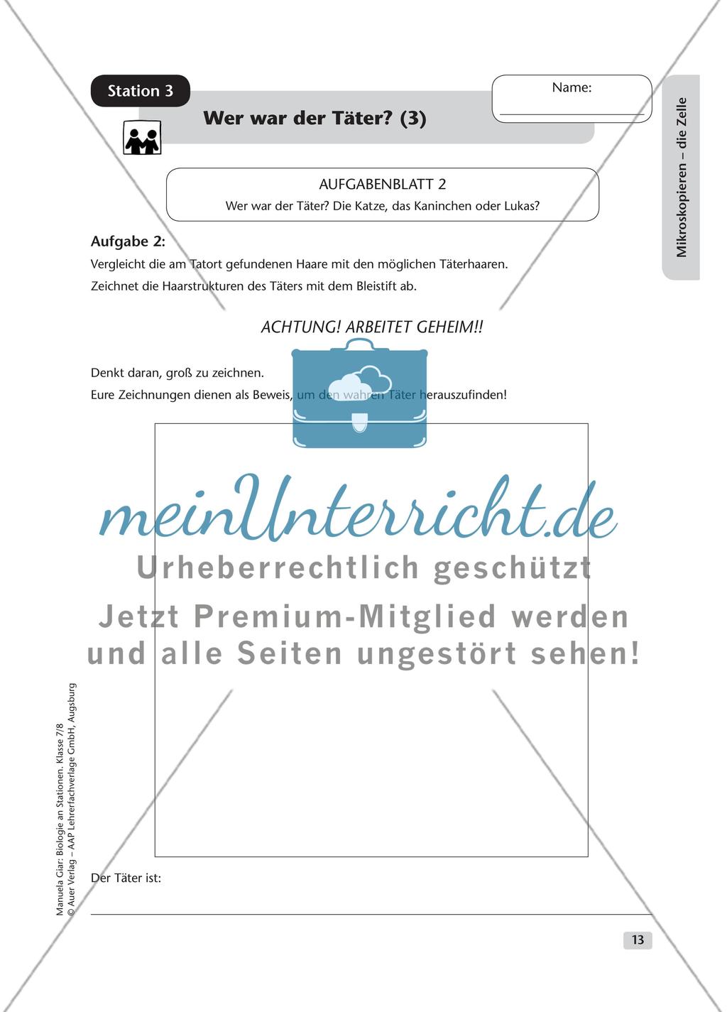 Mikroskopieren – die Zelle – Teil 1 Preview 6