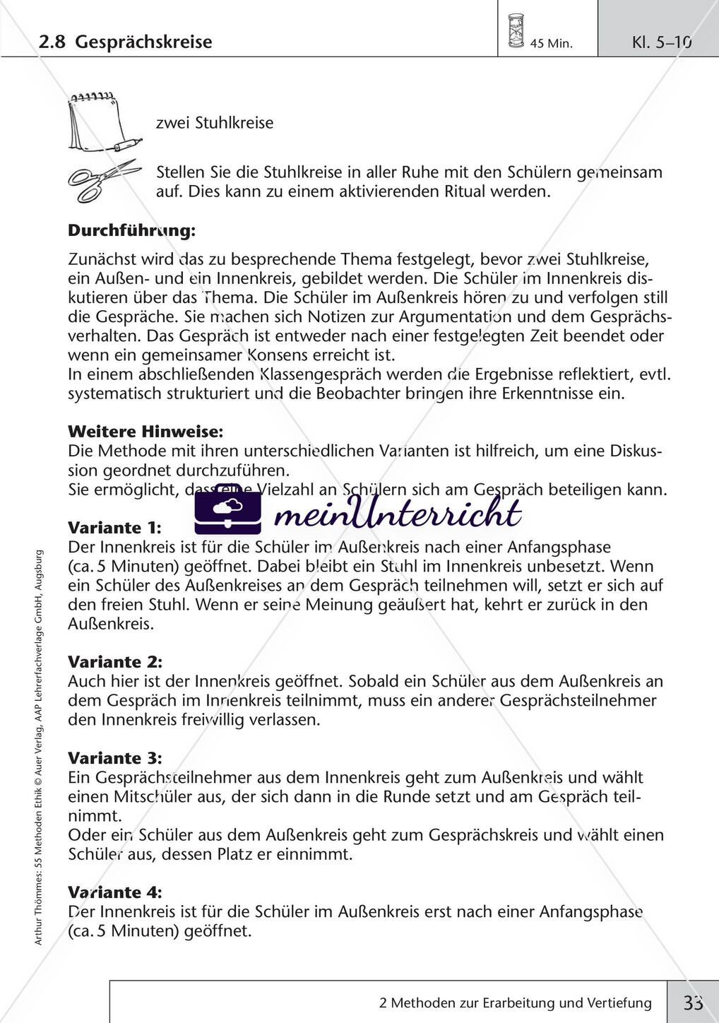 Methoden zur Erarbeitung und Vertiefung Preview 12