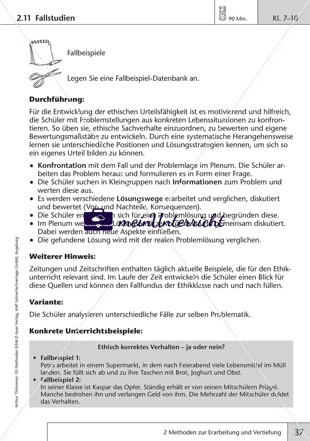 Methoden zur Erarbeitung und Vertiefung Preview 16