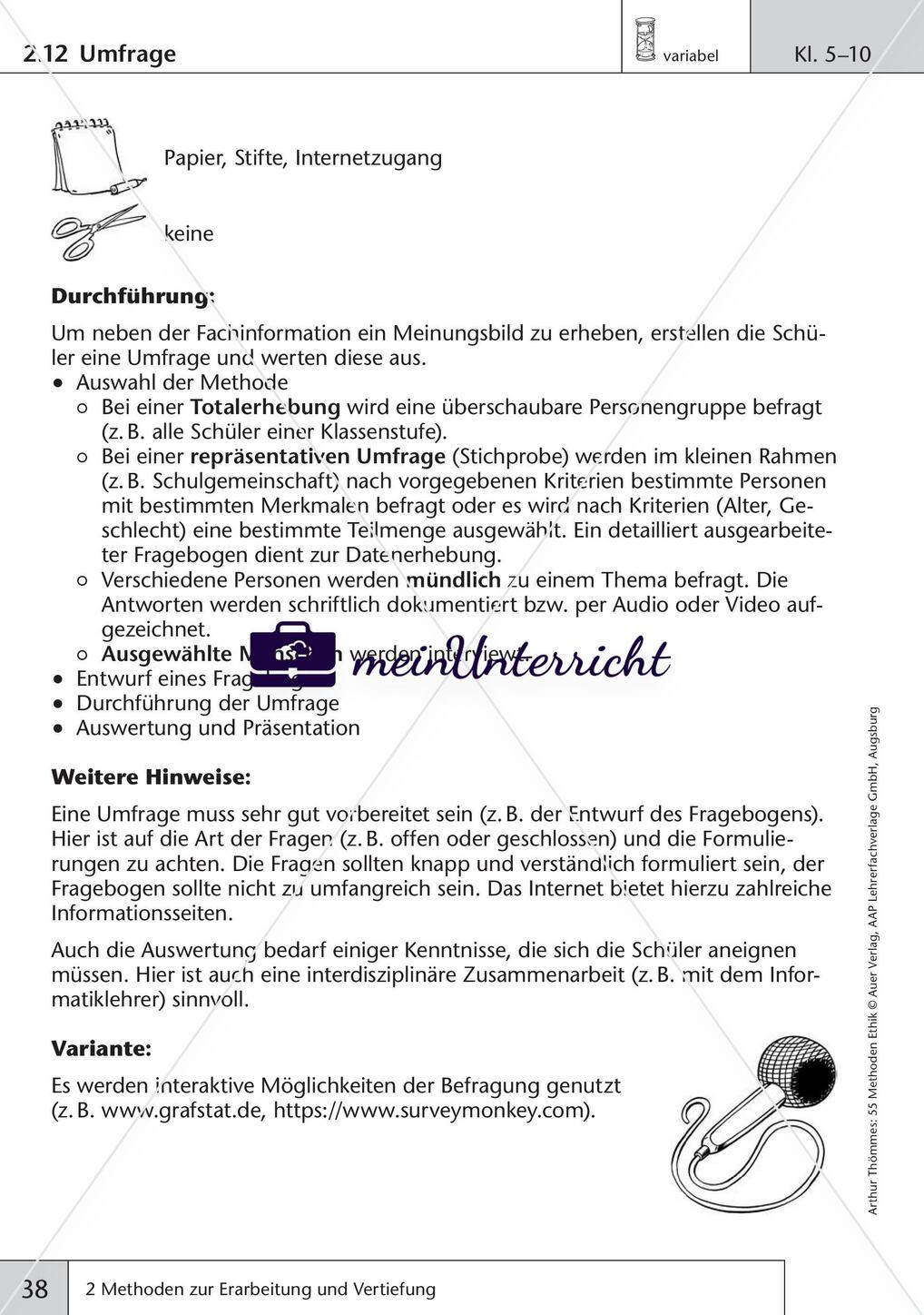 Methoden zur Erarbeitung und Vertiefung Preview 17