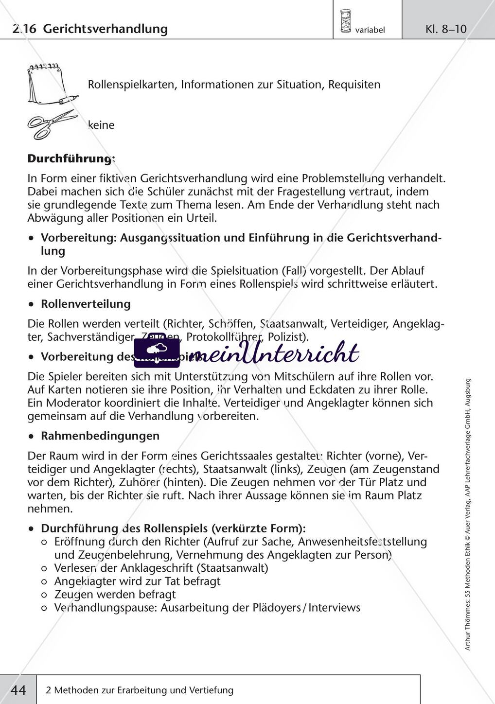 Methoden zur Erarbeitung und Vertiefung Preview 23