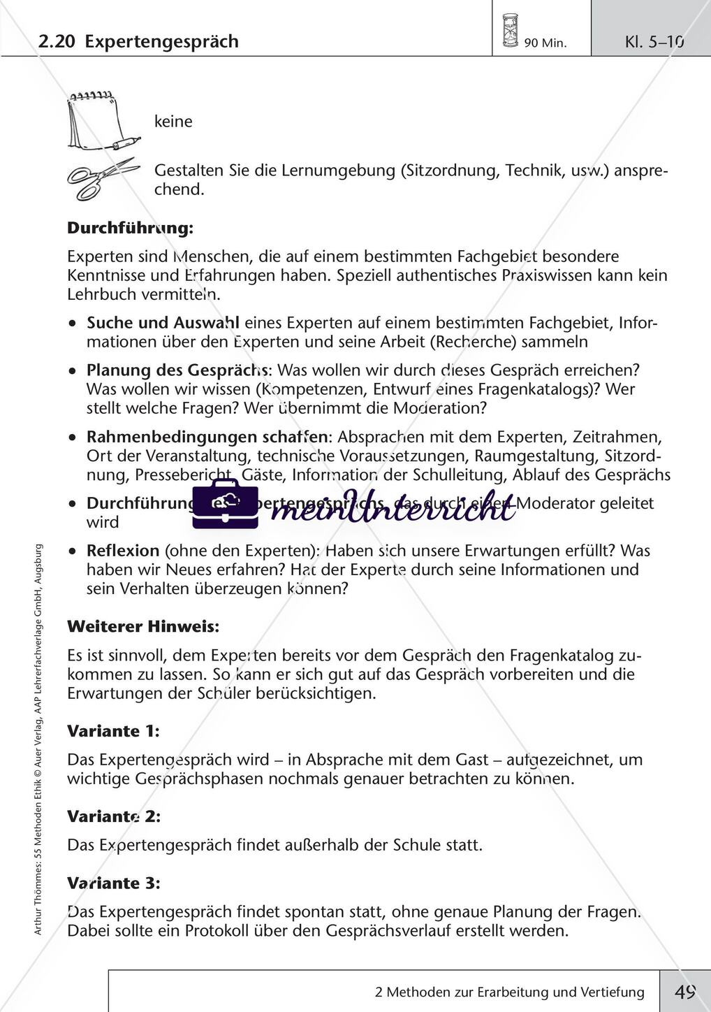 Methoden zur Erarbeitung und Vertiefung Preview 28