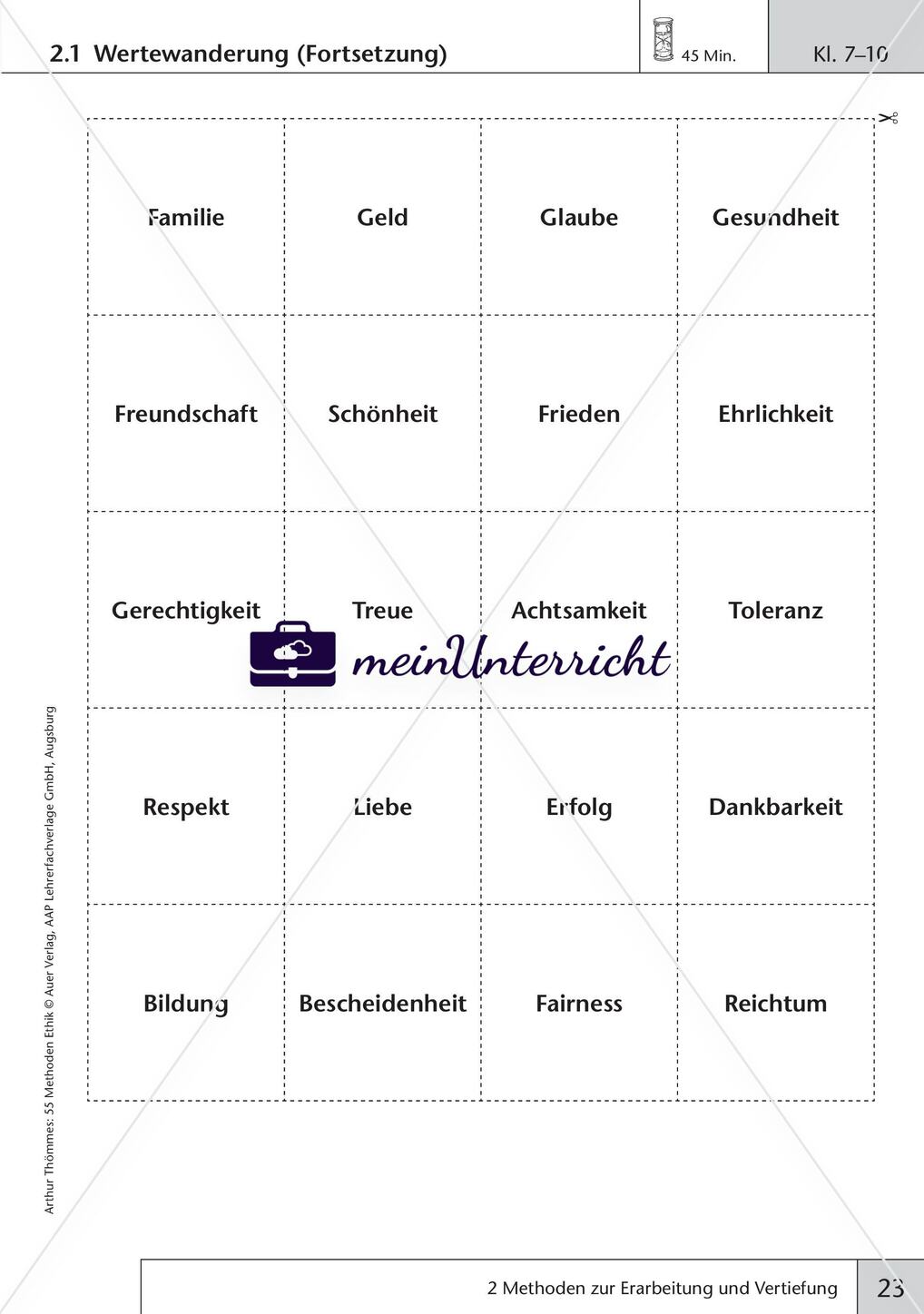 Methoden zur Erarbeitung und Vertiefung Preview 2