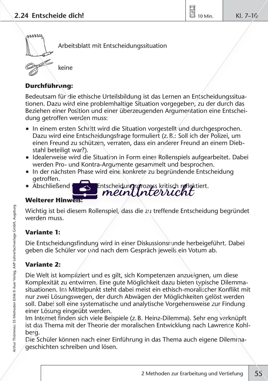 Methoden zur Erarbeitung und Vertiefung Preview 34