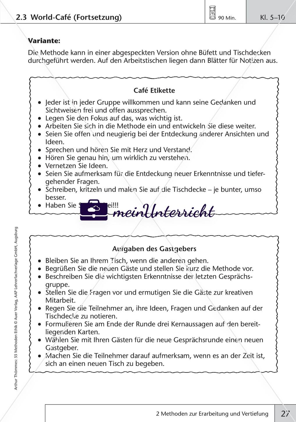 Methoden zur Erarbeitung und Vertiefung Preview 6