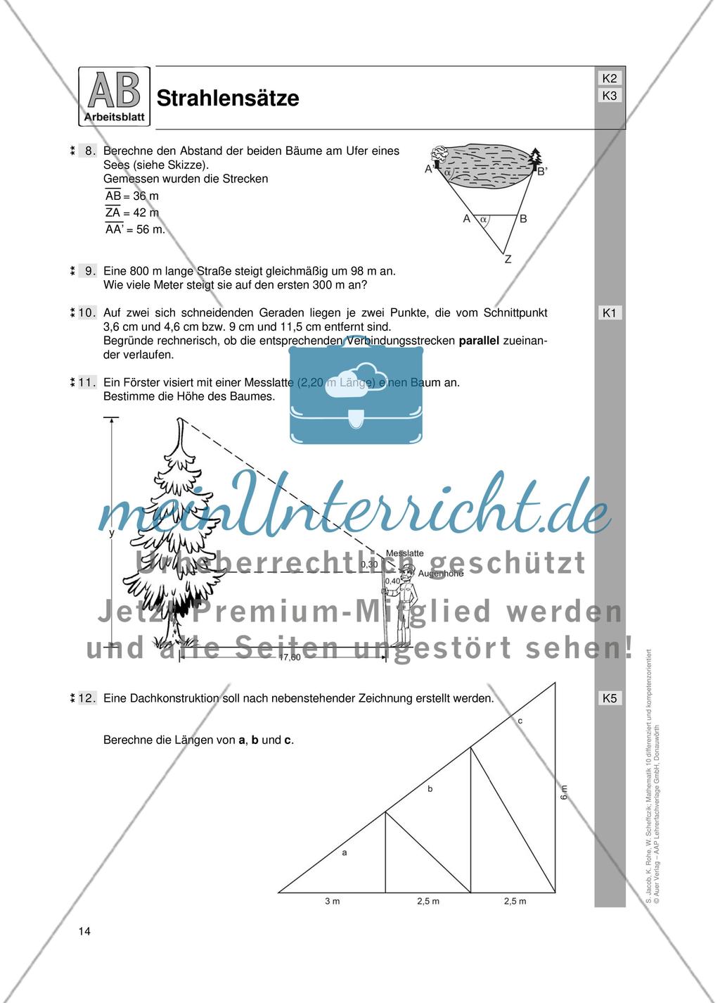 Strahlensätze Preview 3