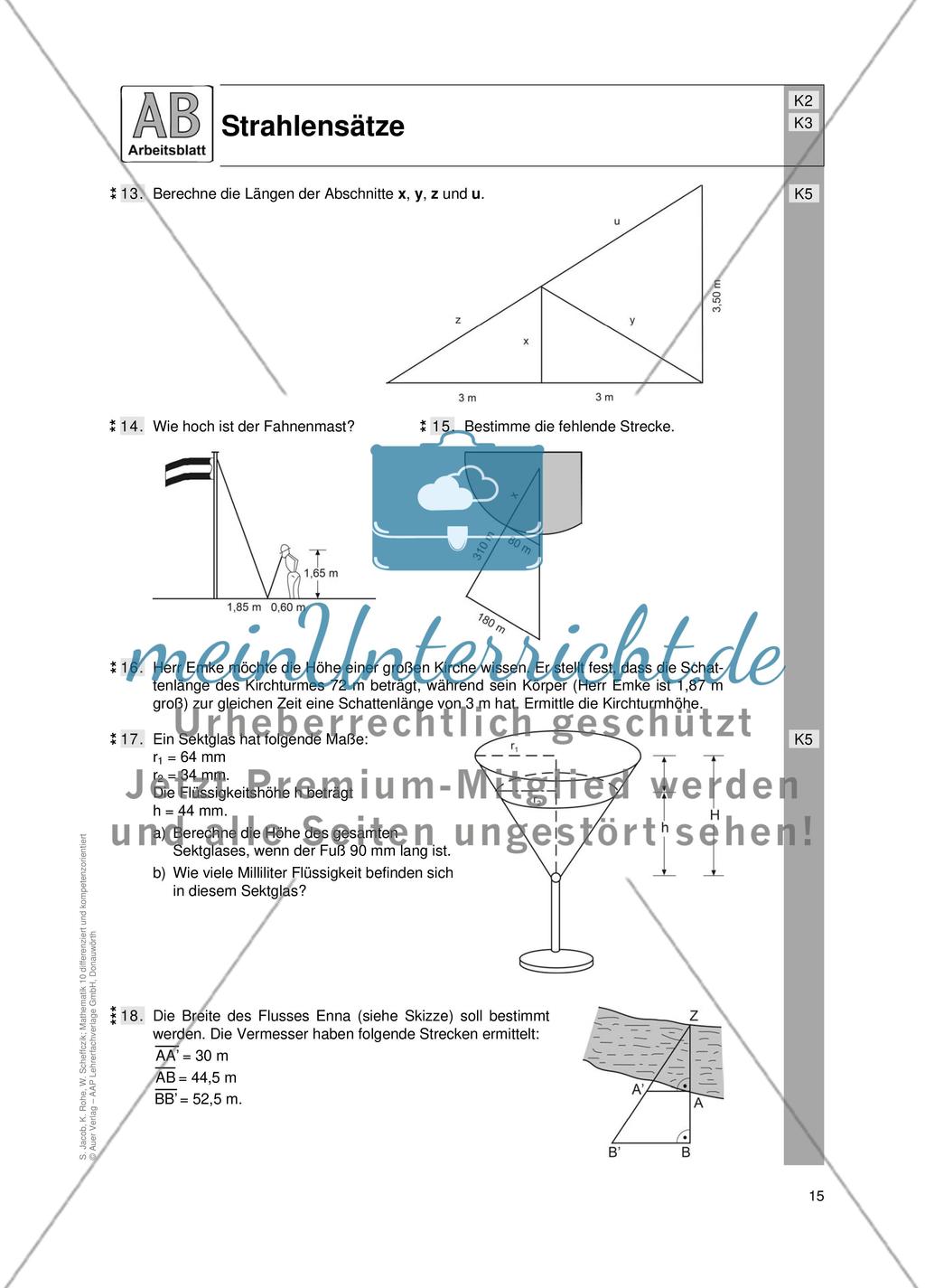Strahlensätze Preview 4