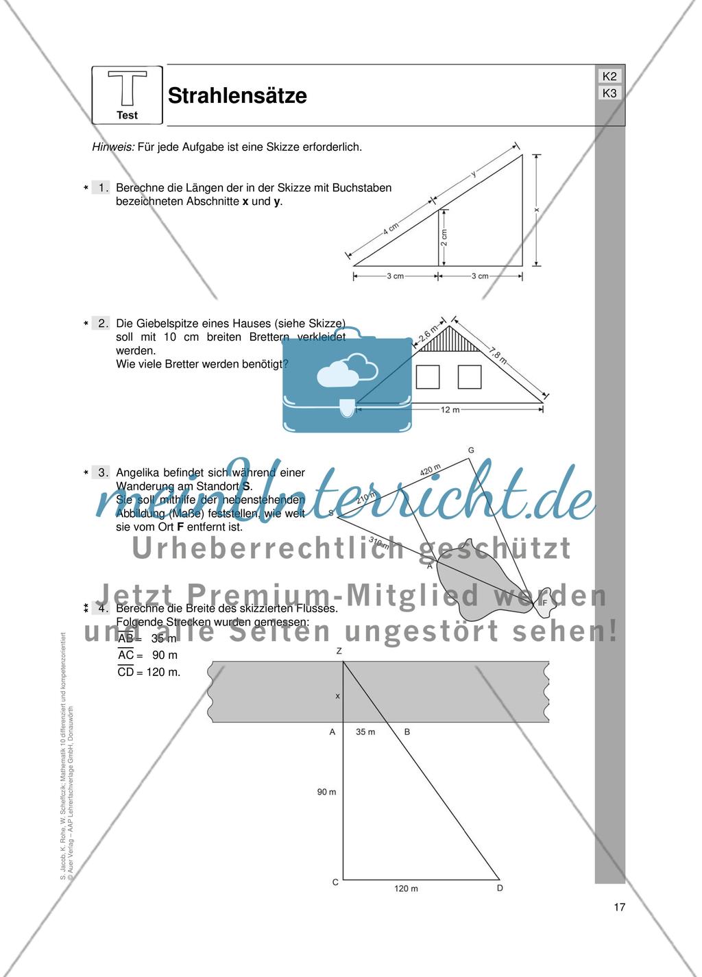 Strahlensätze Preview 6