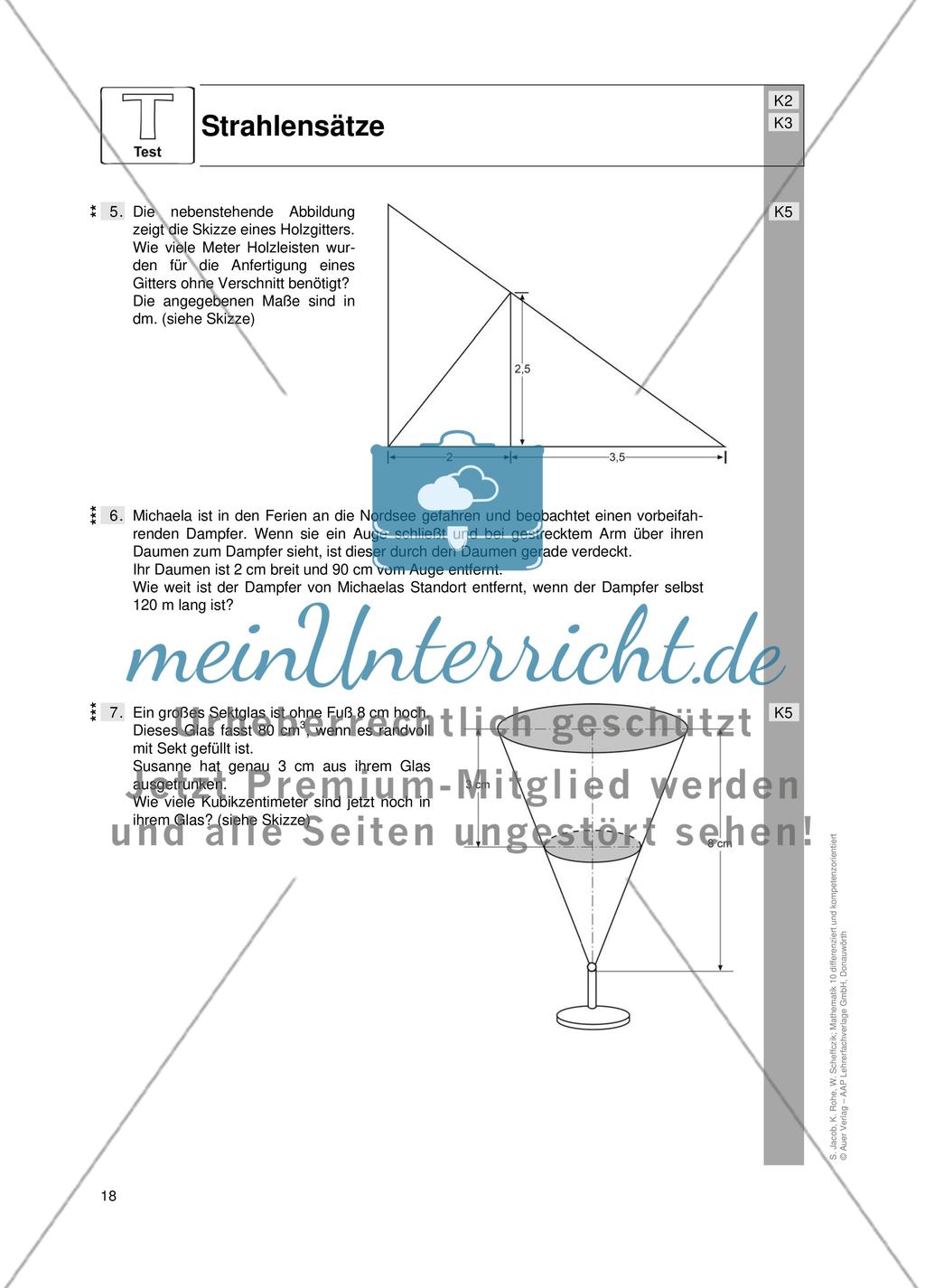 Strahlensätze Preview 7