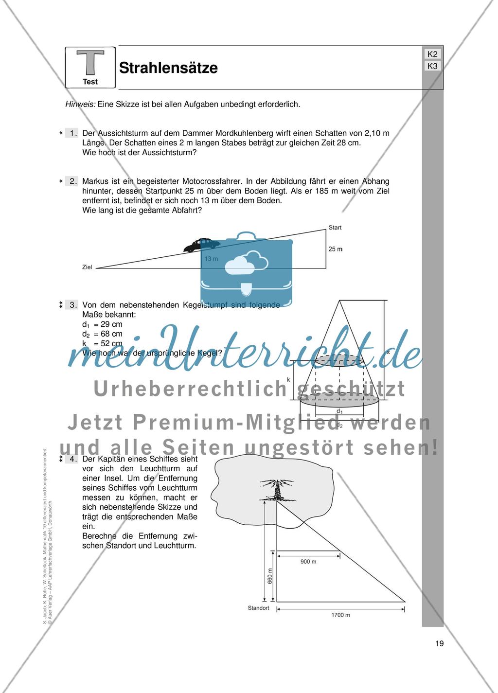 Strahlensätze Preview 8
