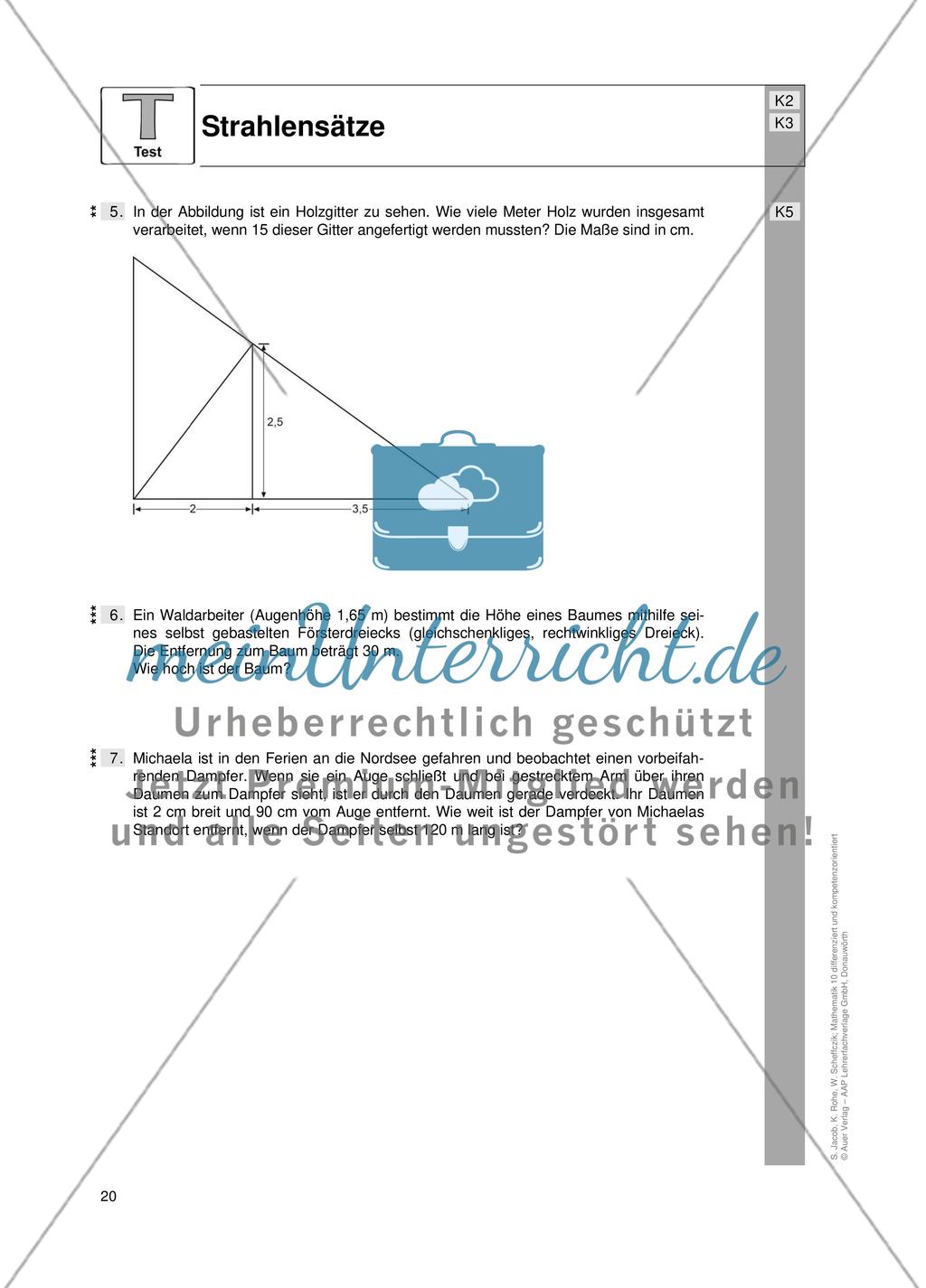 Strahlensätze Preview 9