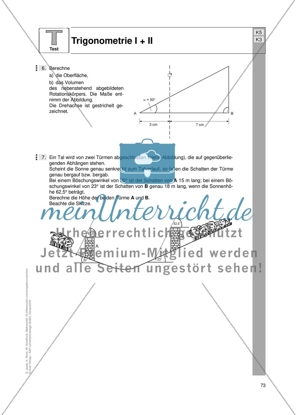 Trigonometrie I + II Preview 12