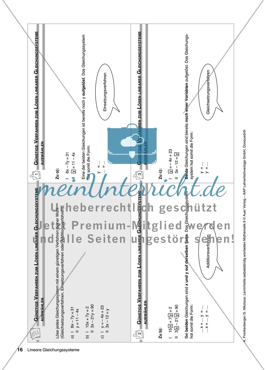 Lineare Gleichungssysteme Preview 12
