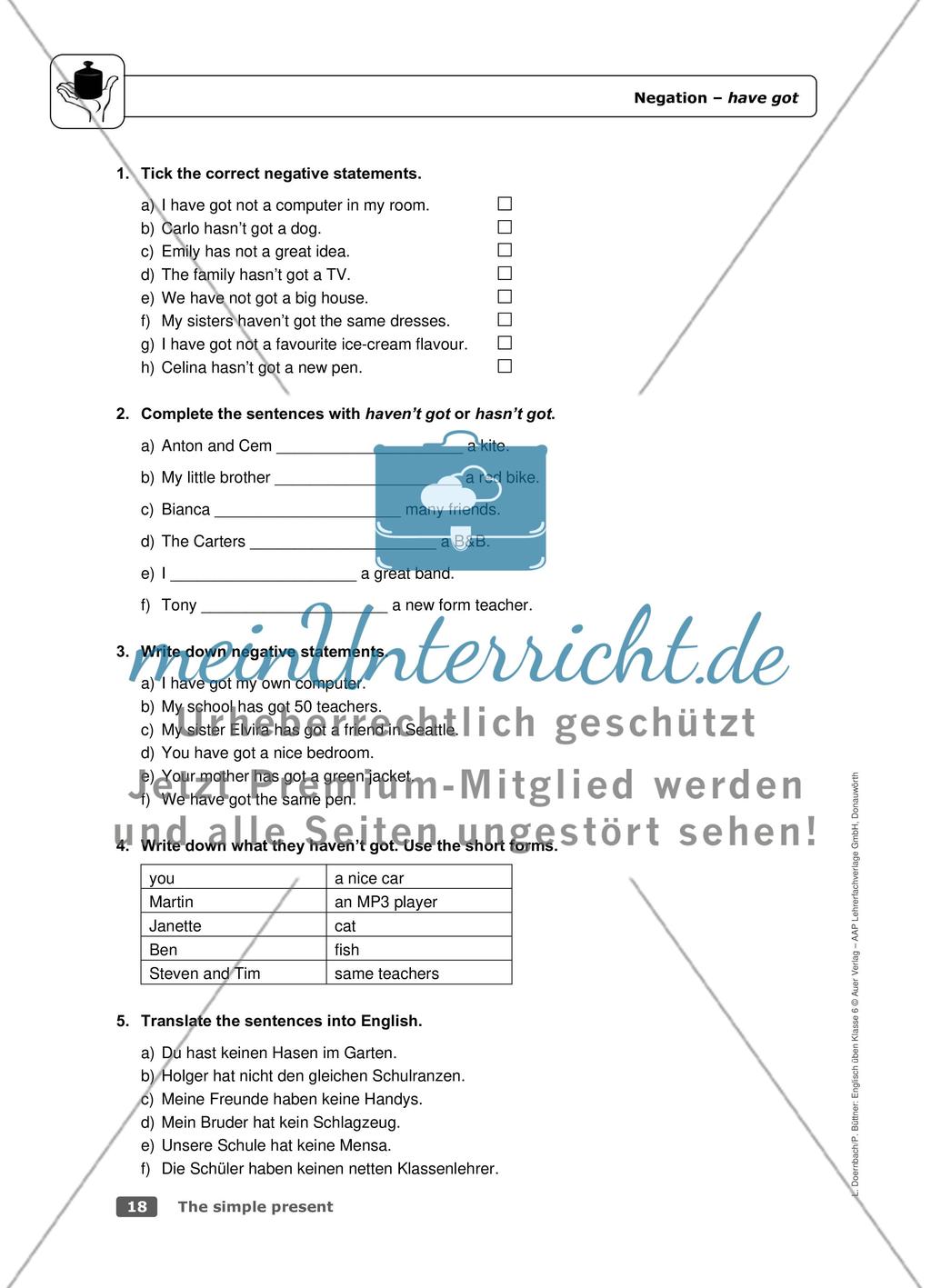 The simple present Preview 14