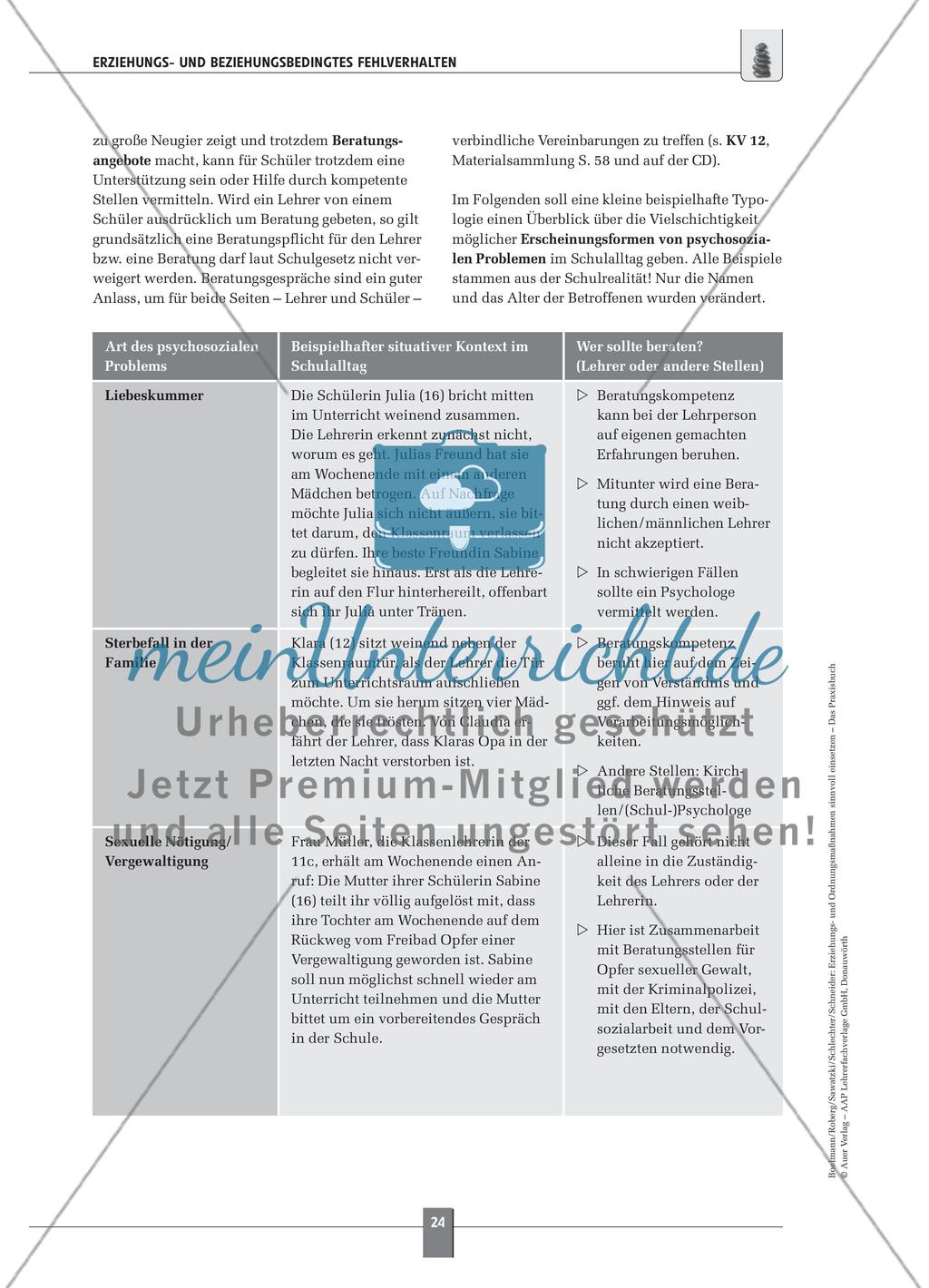 Sechs Anlässe für die Durchführung von Erziehungs- und Ordnungsmaßnahmen Preview 17