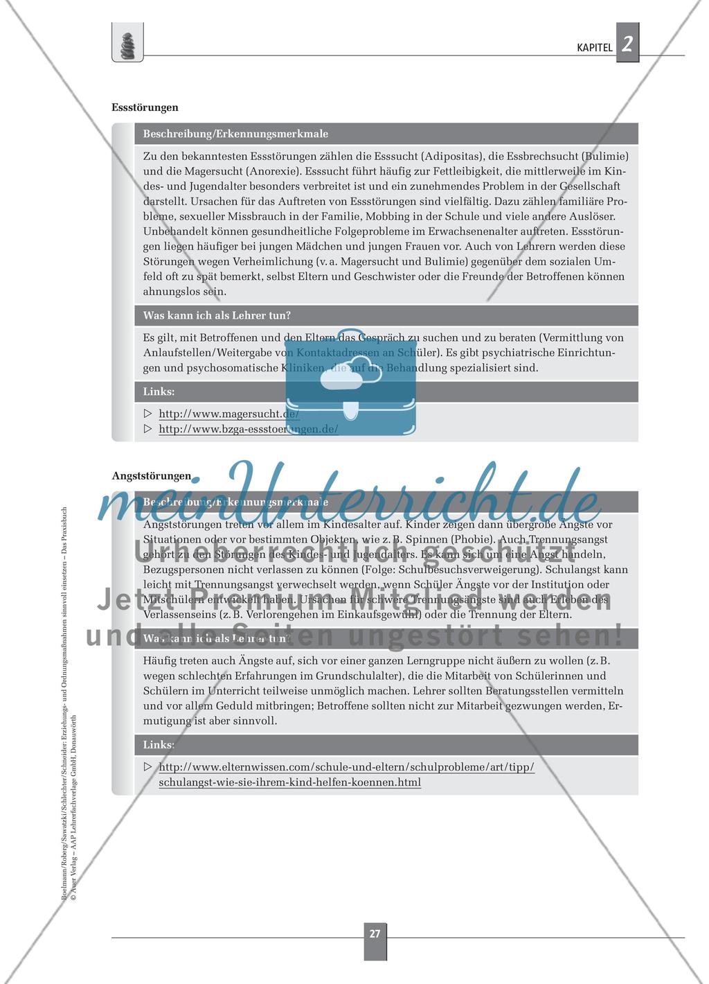 Sechs Anlässe für die Durchführung von Erziehungs- und Ordnungsmaßnahmen Preview 20