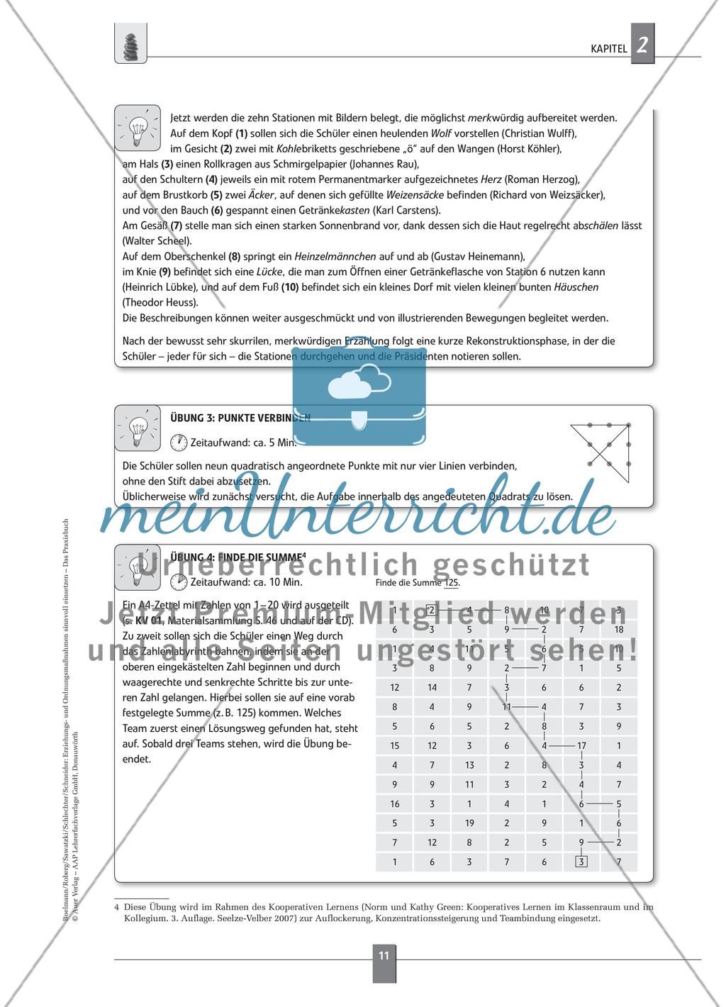 Sechs Anlässe für die Durchführung von Erziehungs- und Ordnungsmaßnahmen Preview 4
