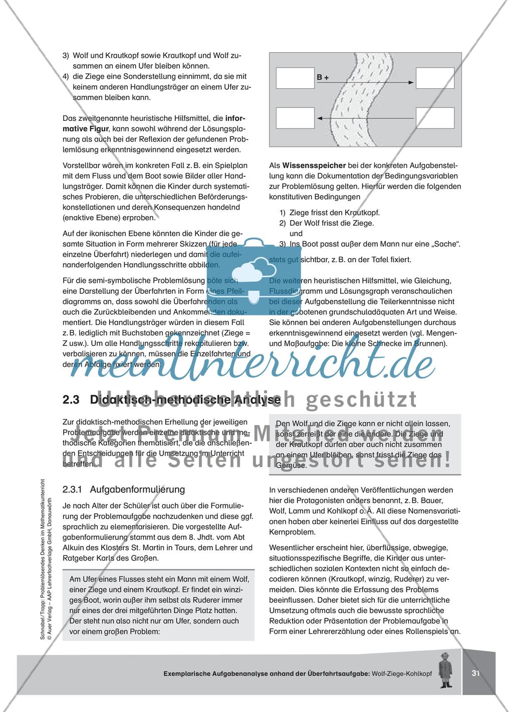 Analyse des Problemlösepotenzials der Aufgabe Preview 3