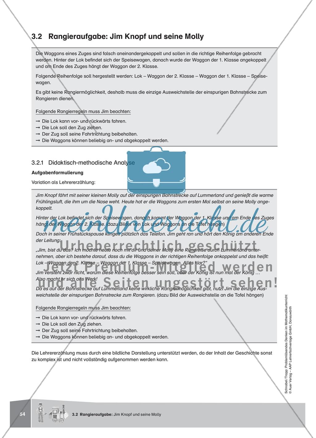 Rangieraufgabe: Jim Knopf und seine Molly Preview 1