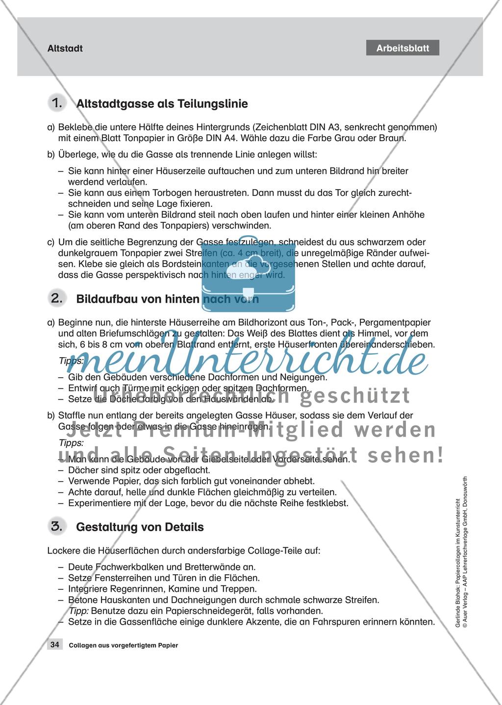 Collagen aus vorgefertigtem Papier - Teil 3 Preview 5