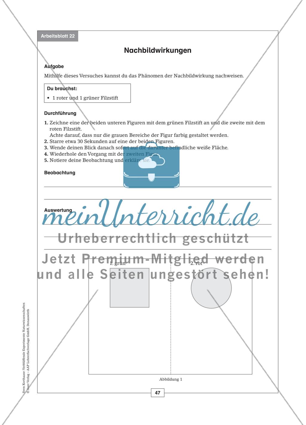 Versuche aus dem Bereich der Biologie Preview 11