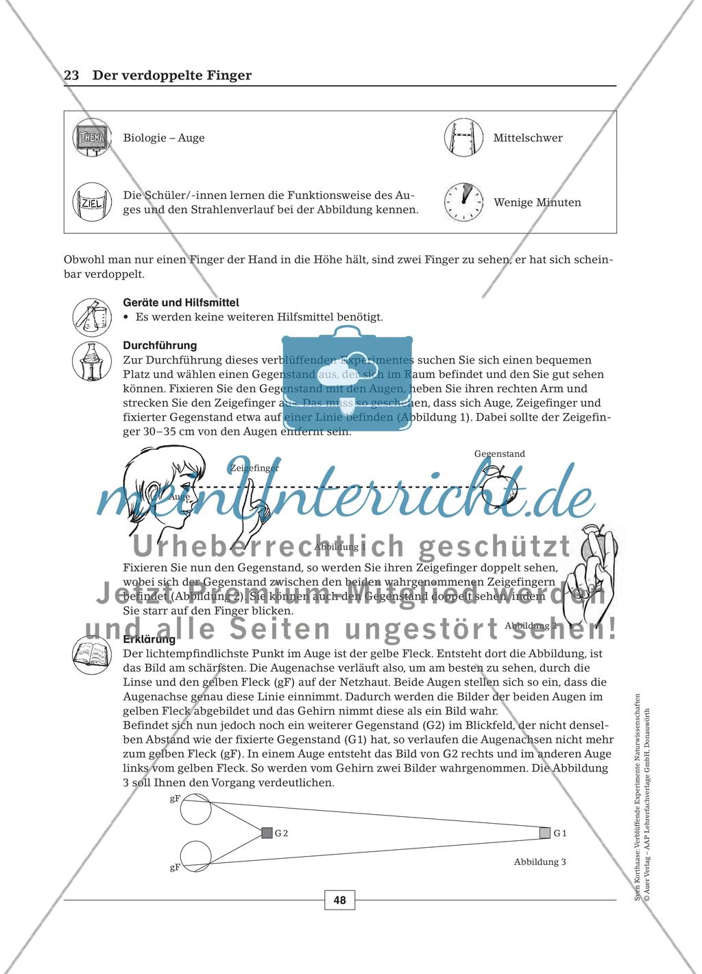 Versuche aus dem Bereich der Biologie Preview 12