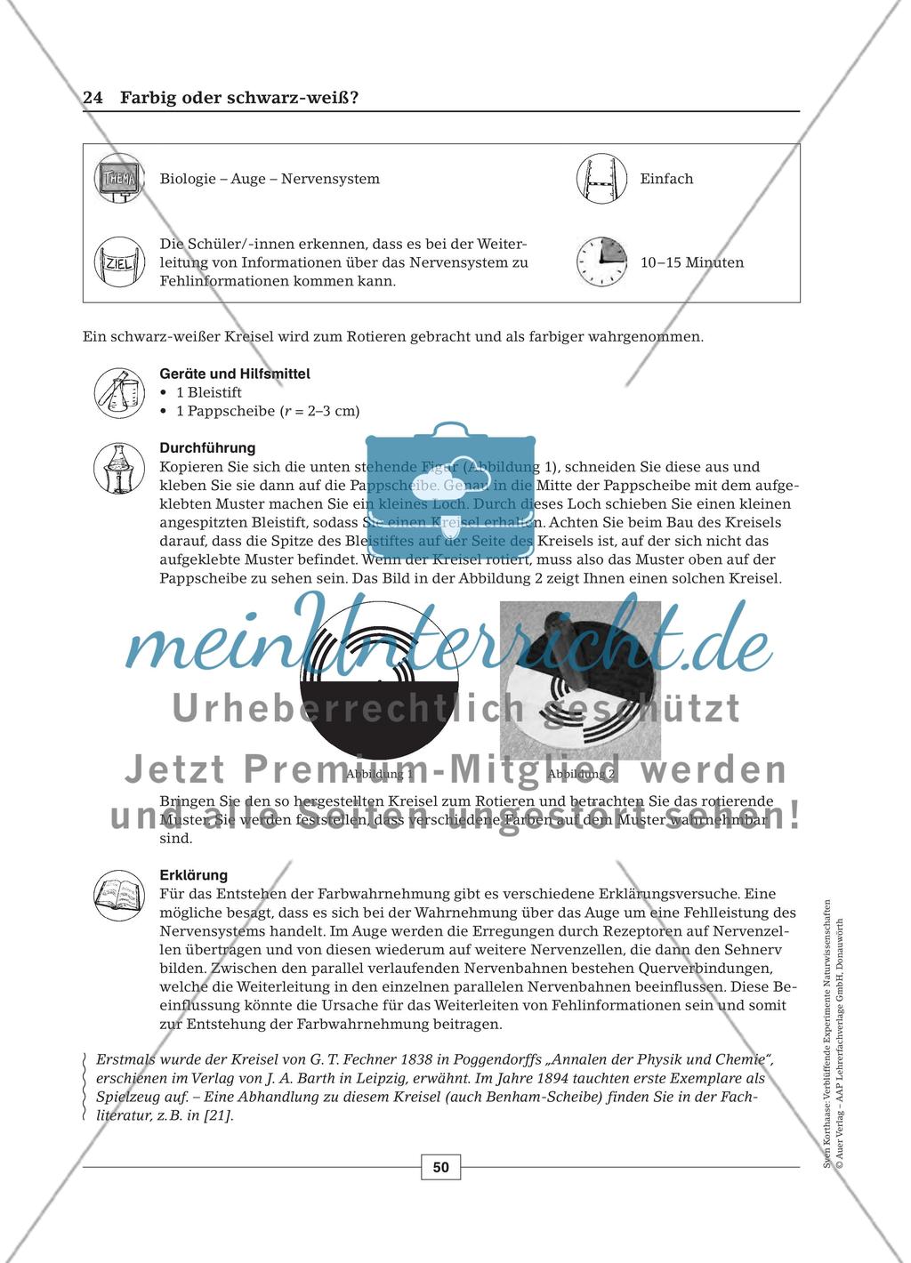 Versuche aus dem Bereich der Biologie Preview 14