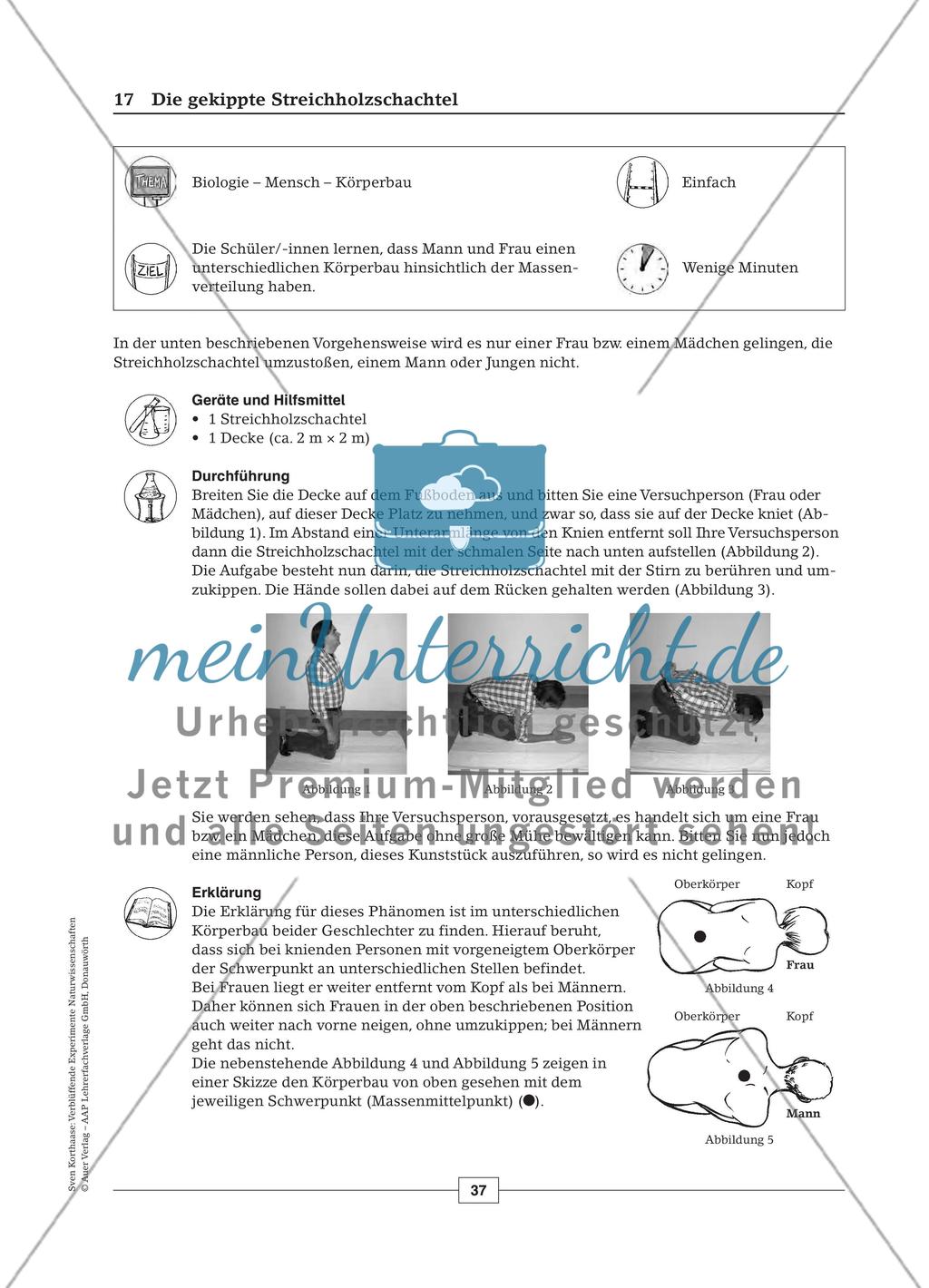 Versuche aus dem Bereich der Biologie Preview 1