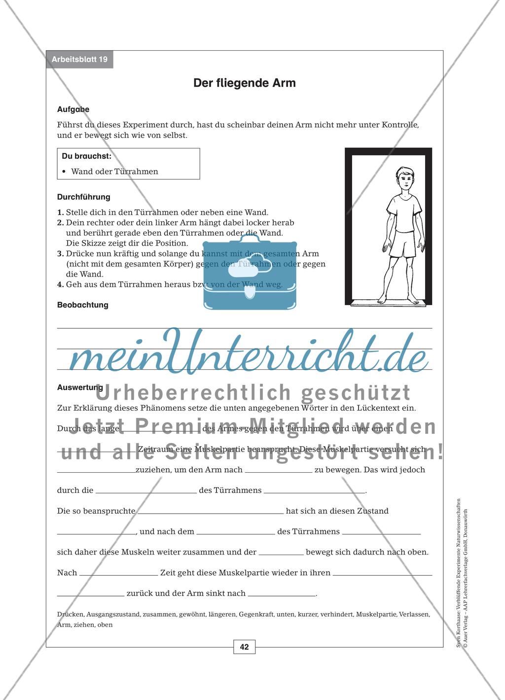 Versuche aus dem Bereich der Biologie Preview 6