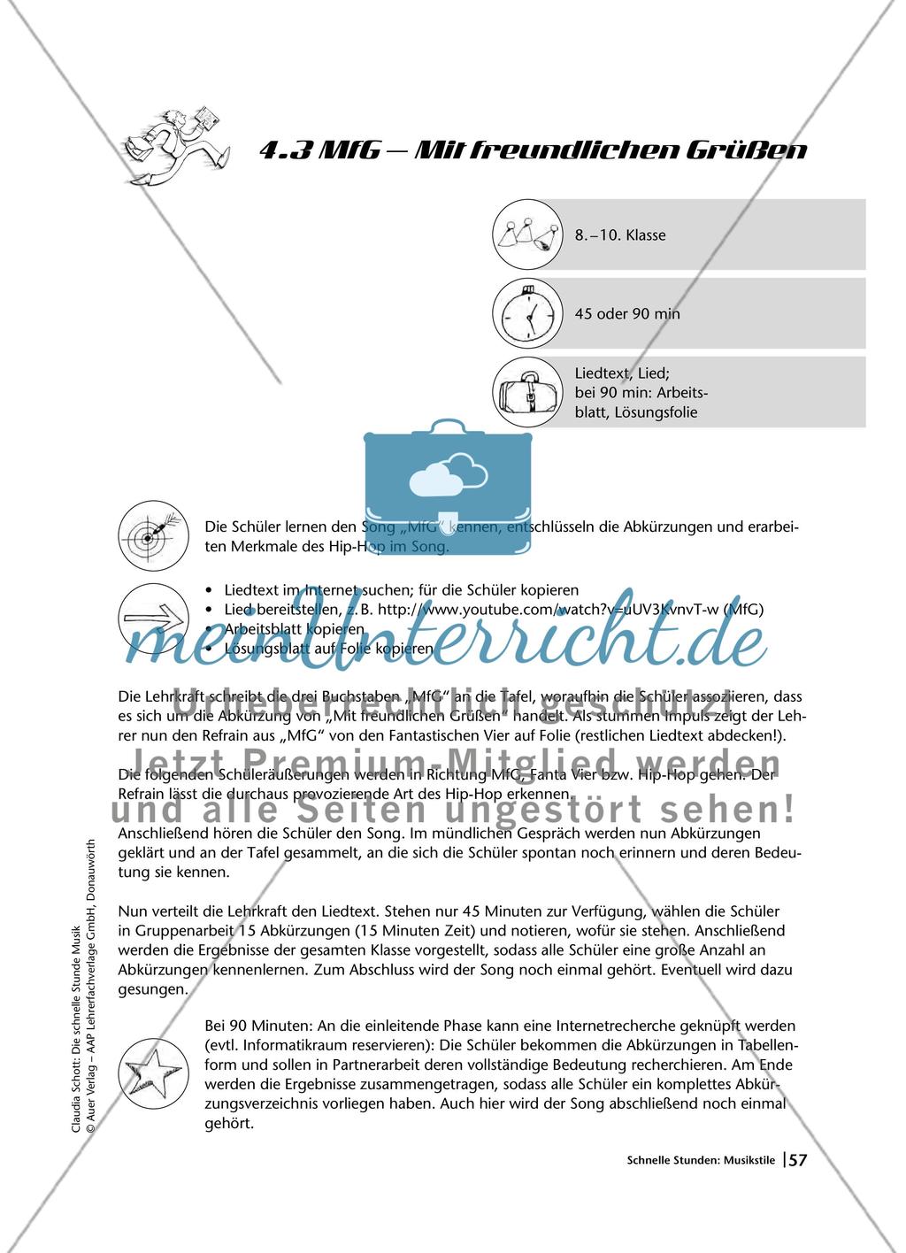 Schnelle Stunden: Musikstile Preview 13
